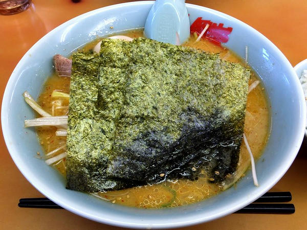 特製味噌ネギラーメン（脂普通・味普通・麺普通） 790円 ＋ 半ライス 110円