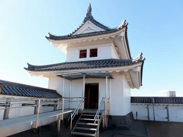 裏側から見た富士見櫓