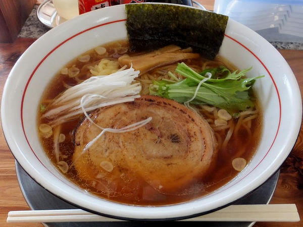 醤油ラーメン（細麺） 680円
