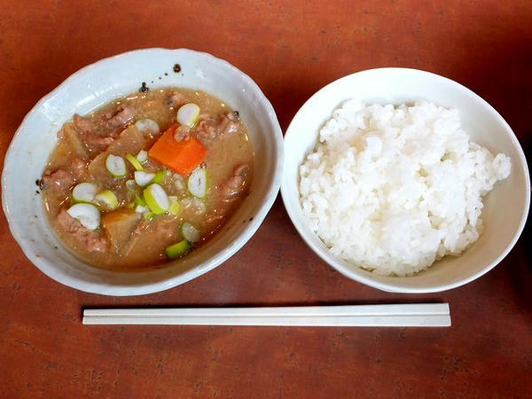 もつ煮セット 368円