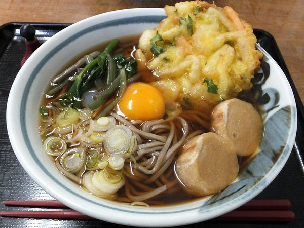 天たまそば 650円