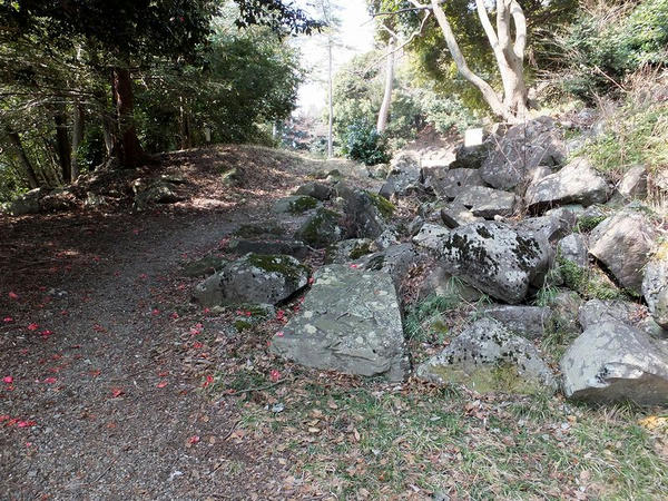 門の基台跡