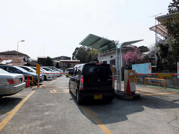 今回クルマを停めた駐車場