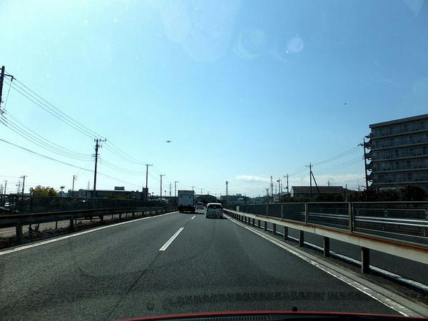 小田原厚木道路走行中