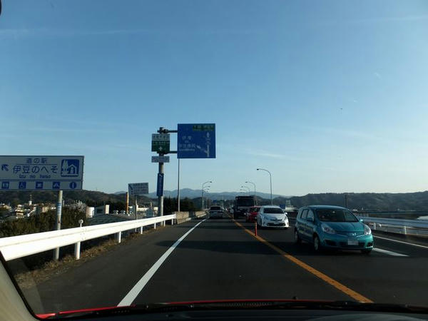 伊豆中央道走行中