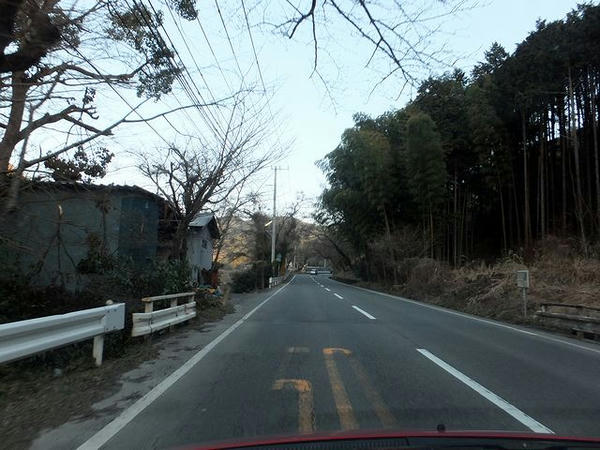 県道12号走行中
