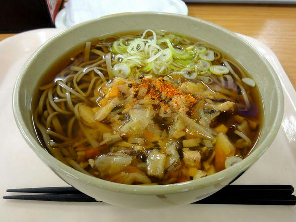 おにかけそば 630円