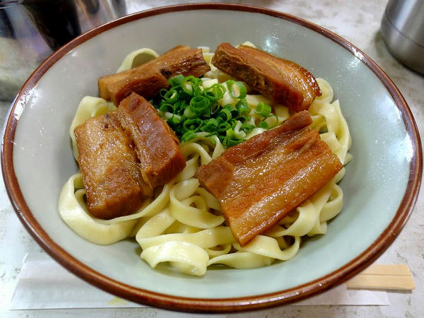 三枚肉そば（小） 450円