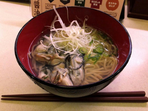牡蠣ラーメン 294円