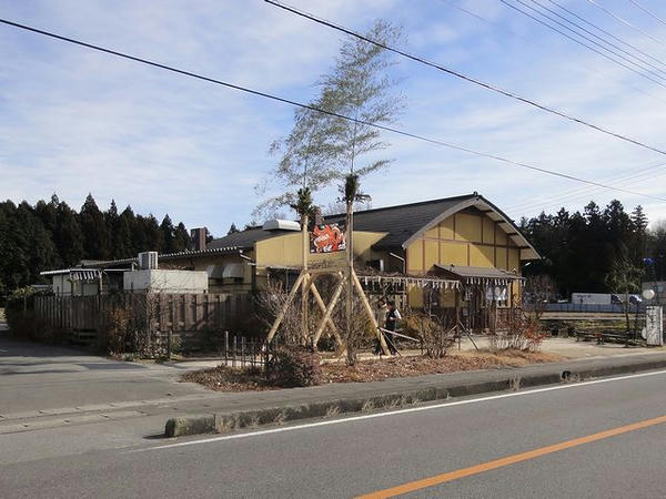 お正月Ver.の店頭