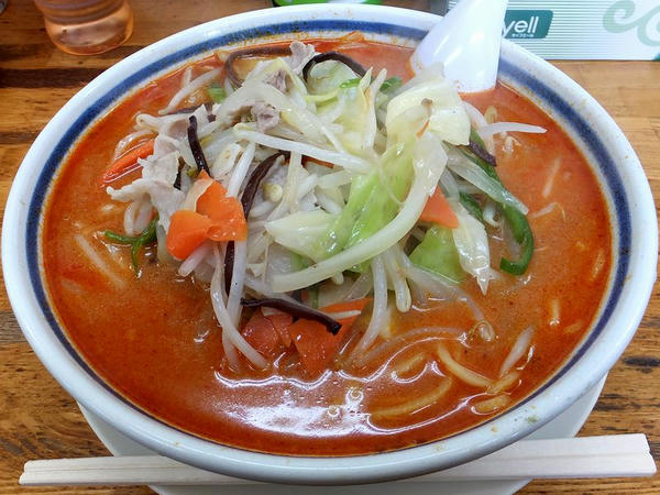チリトマト野菜ラーメン 830円【税込】