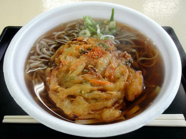 天ぷらそば 400円