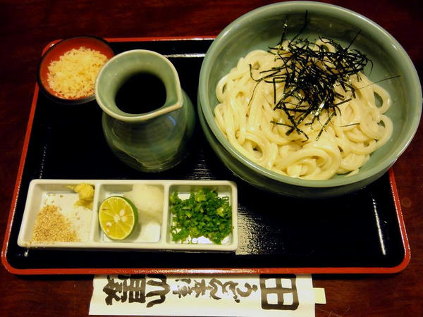 ざるぶっかけ 550円