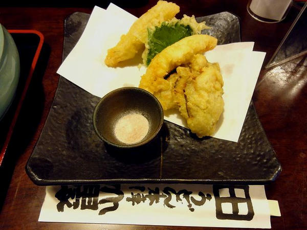 讃岐でんぶくとかきの天ぷら 680円
