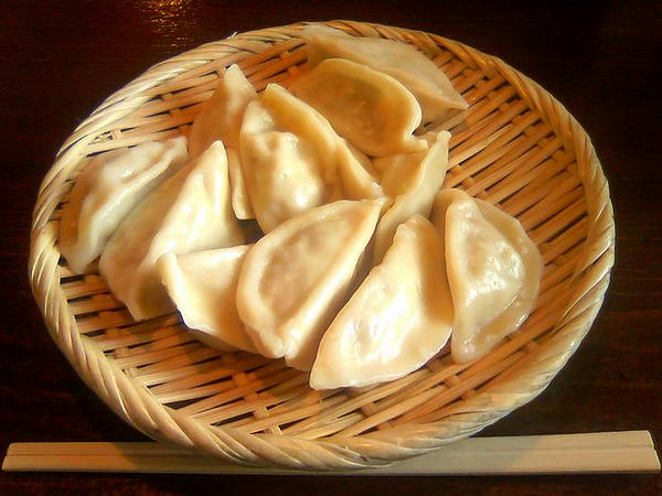 本場中国式薬膳ゆで餃子 336円 × 2人前 ※ケータイで撮影