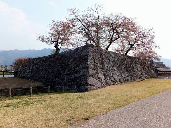 本丸北東の櫓台
