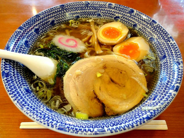 さのらーめん 600円 ＋ とろーり半熟味付たまご 100円