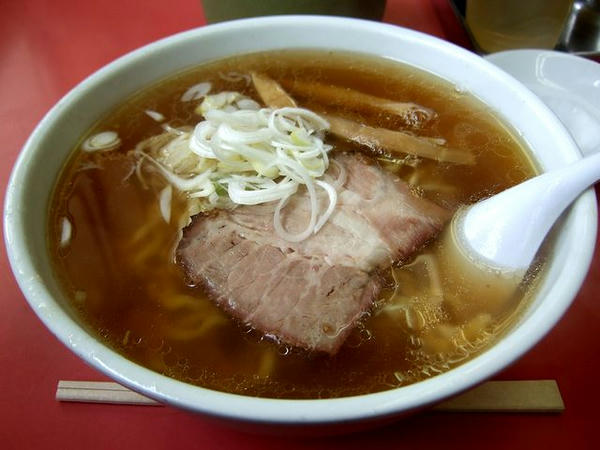 相方のいただいた、デフォルトの手打ラーメン 600円