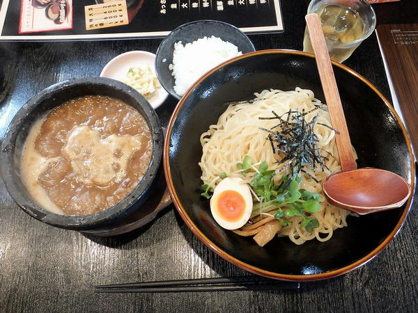 濃厚つけめん（並） 830円 ＋ 半ライス 100円