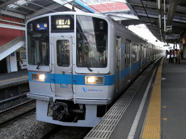 帰りに藤沢まで乗車した［各停］