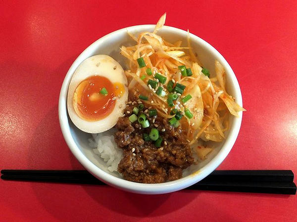 味玉そぼろ丼セット 230円【税別】
