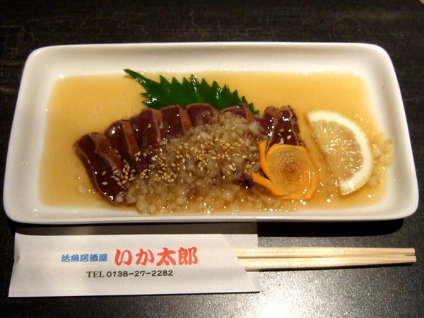 イカ太郎レバ刺 714円