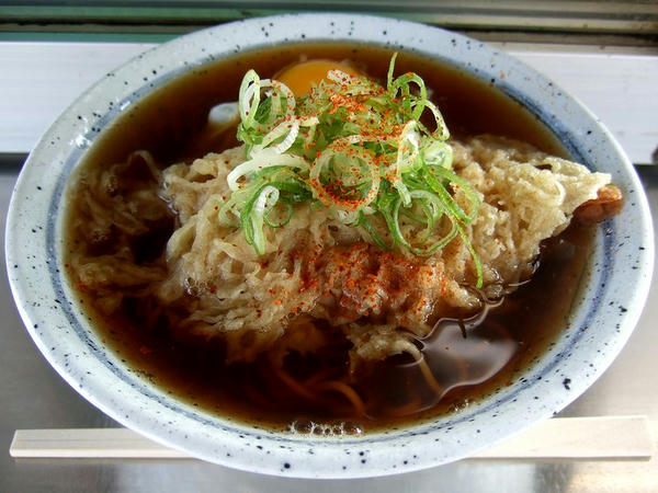 えび天そば 400円 ＋ 玉子 50円