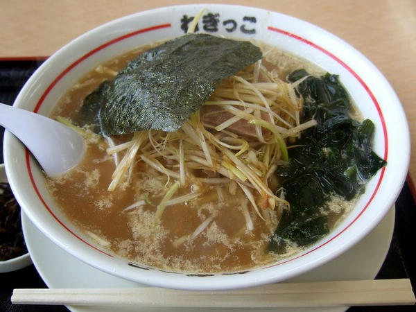 ネギラーメン 650円