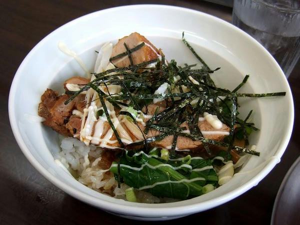 チャーシュー丼（ミニ） 280円