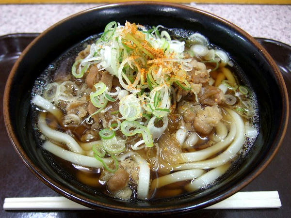 牛肉うどん 550円