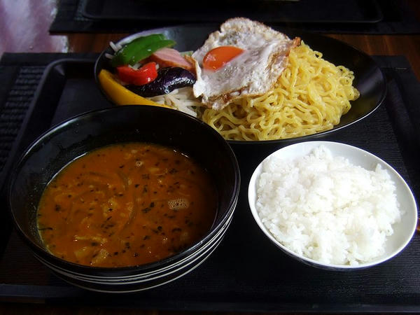 Bab流カレーつけ麺（ミックス） 950円