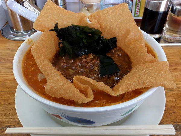 担々麺 830円 ＋ 特製からしみそ（激辛） 120円