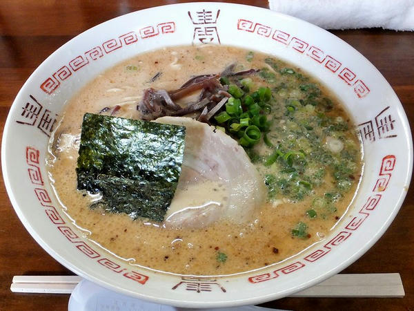 まかない丼セット（醤油） 750円 のラーメン