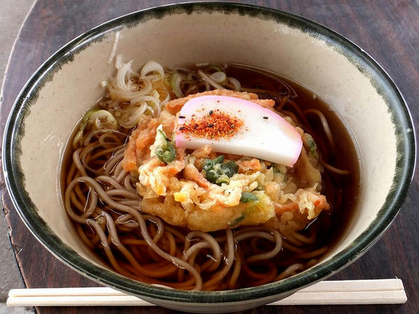 天ぷらそば 400円