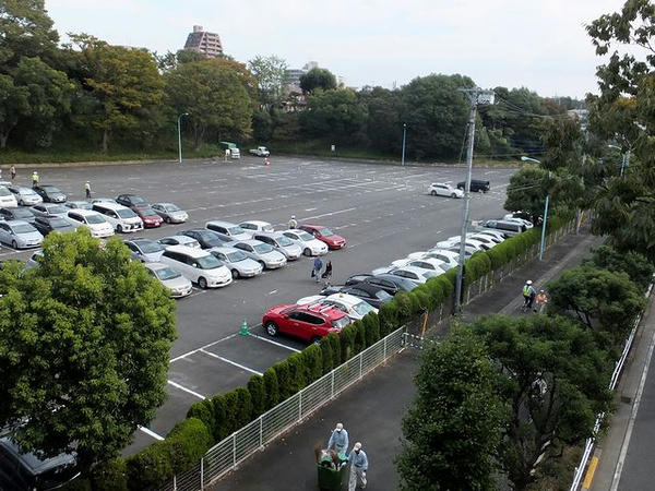 第2駐車場の様子