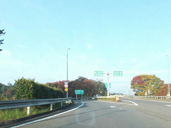 東北道に乗った某IC