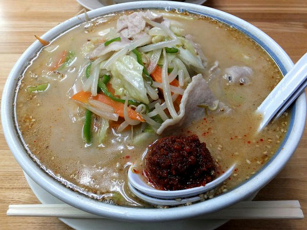 辛しみそ野菜ラーメン 790円