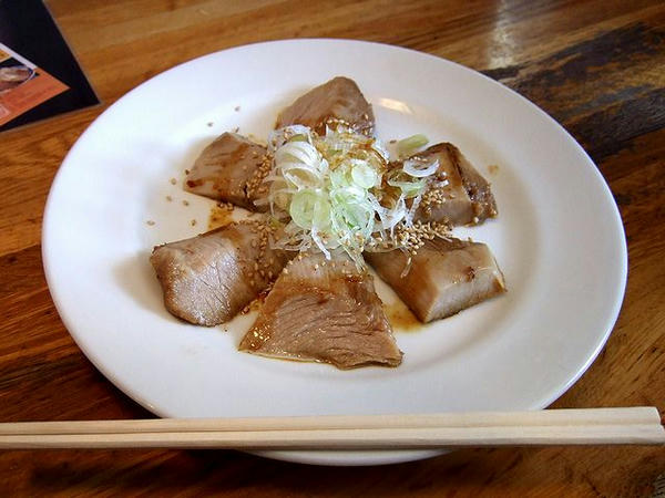 中トロちゃーしゅーめん 1180円 の中トロチャーシュー