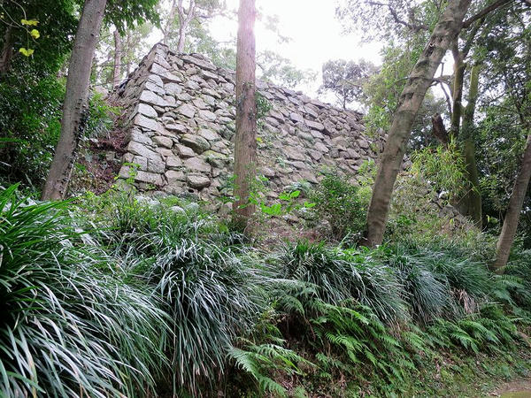 代右衛門丸南角矢倉の櫓台