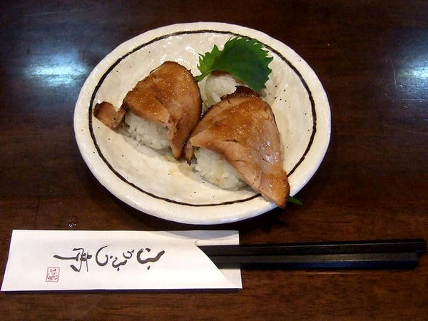 Ｂランチ（杏仁豆腐） 294円 のおにぎり