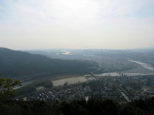 天守から見た景色