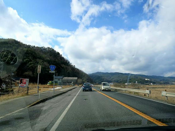 広島市に向け国道54号を走る