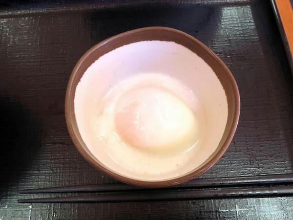 半熟玉子 70円