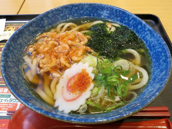 浜名湖産生海苔うどん 750円