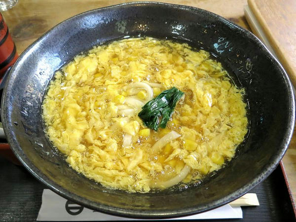 もろこしうどん 860円