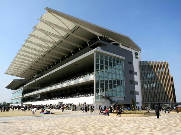 中京競馬場のスタンド