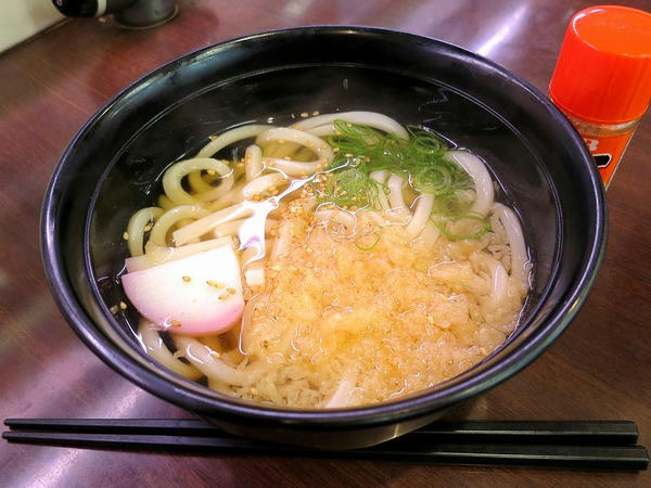 たぬきうどん 162円