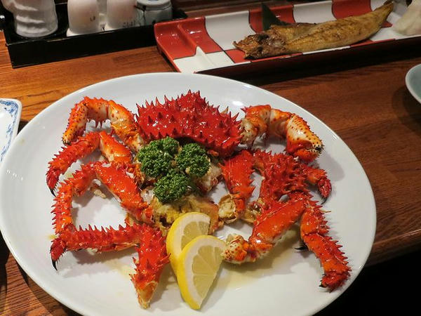 花咲ガニと真ホッケ