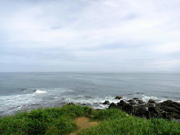 納沙布岬の先端部