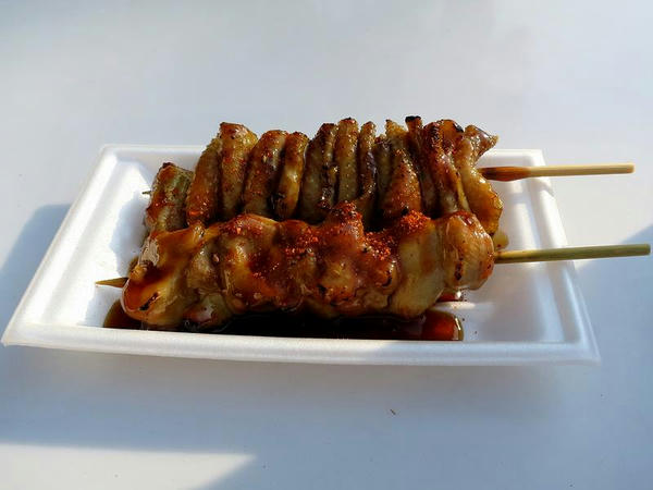 やきとり 1本160円